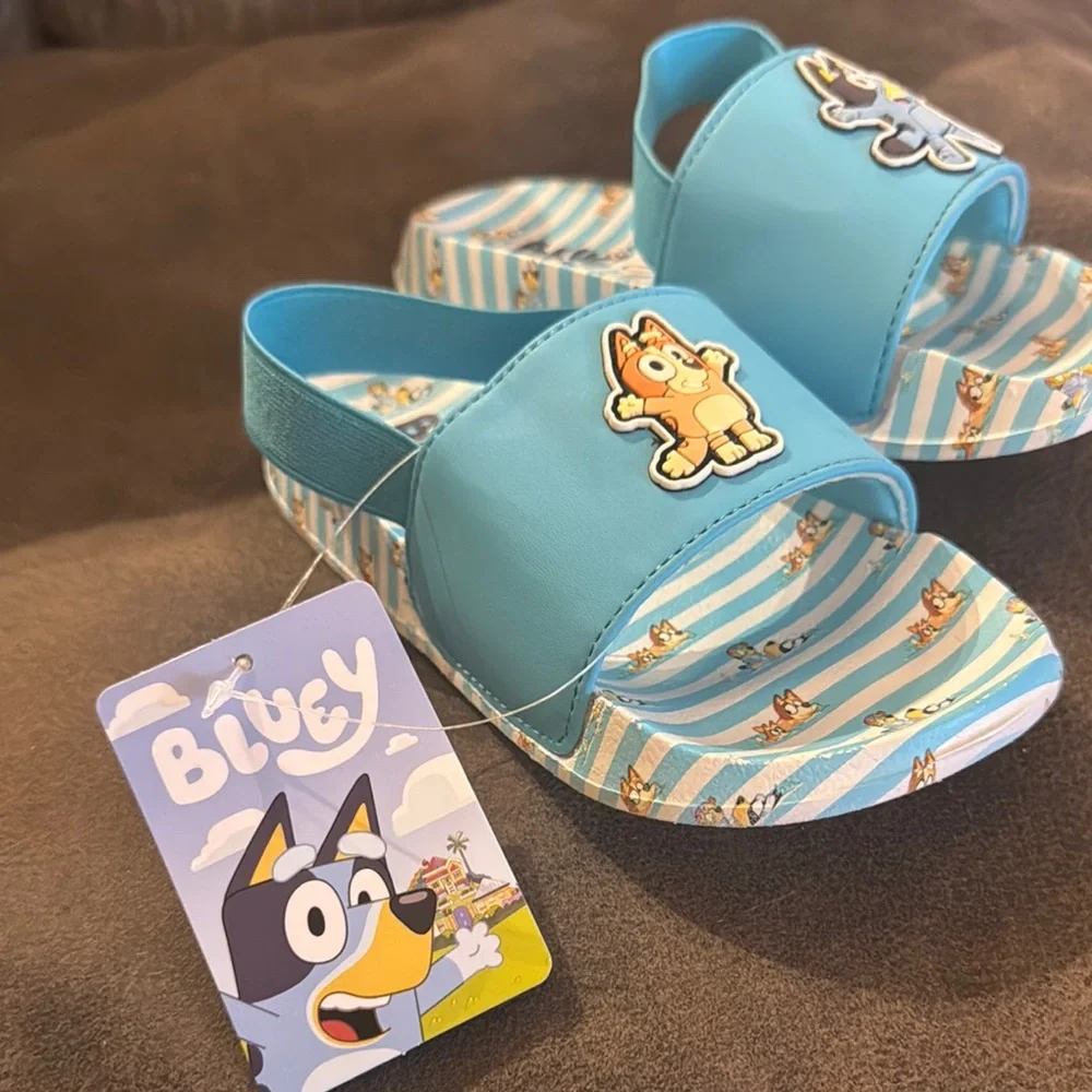 BoxLunch Bluey Bingo & Bluey Toddler‎ Sandals